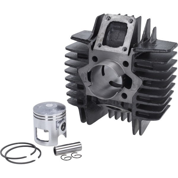 cilinder fast-arrow + zuiger gietijzer 44mm Tomos A35, tomos