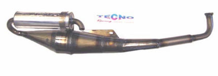 Pot d'échappement Tecno Rev. Estoril (fabriqué en UE) brut/alu A3, A35, Tomos A3