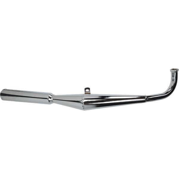 uitlaat jamarcol model Bos (made in EU) chroom a3, a35, Tomos A3