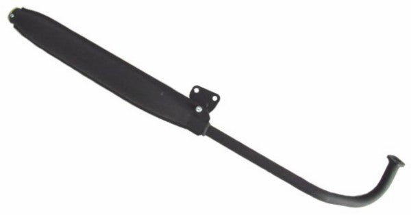 uitlaat tecno standaard model snel euro-2 (made in EU) 22mm zwart a3, Tomos A35