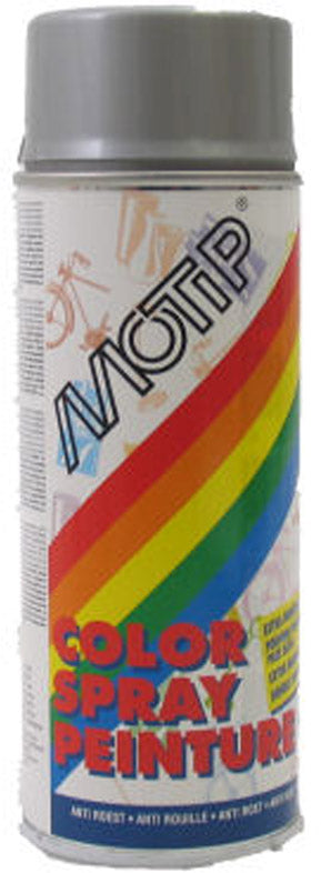 Aerosol can 400ml - aluminum metallic