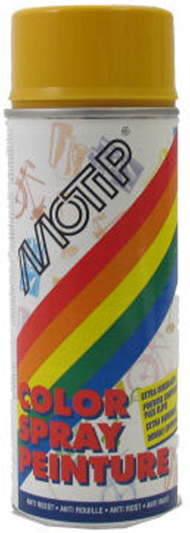 Motip spray can 400 ml - gold yellow