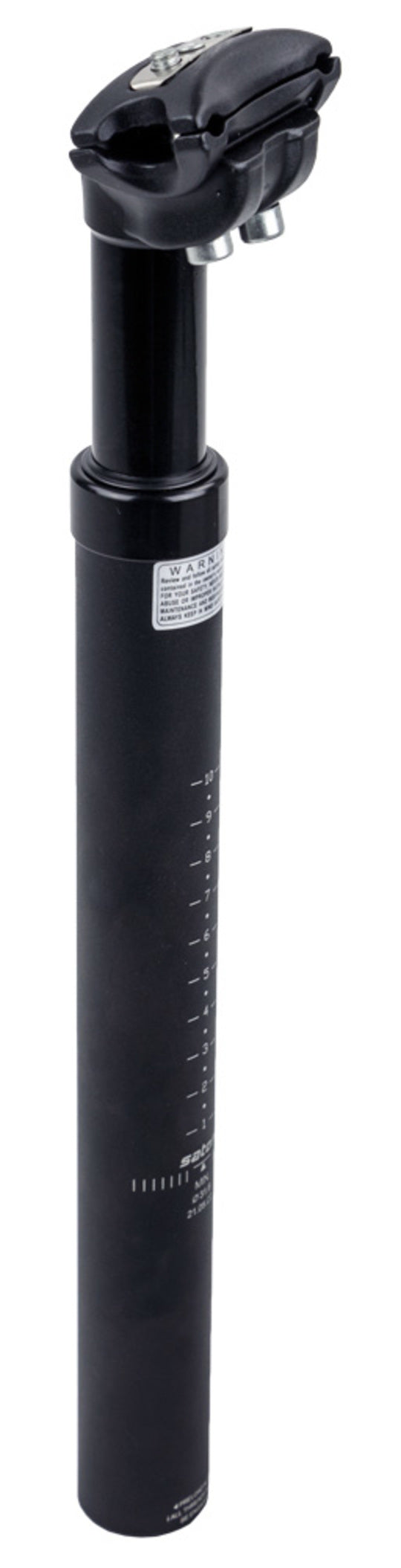 Zadelpen Satori Harmony 31.6X350 Verend Zwart