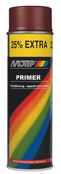 Spray can 500ml Primer Red