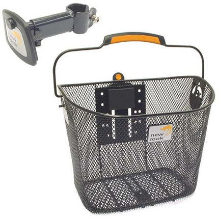 Fietsmand New Looxs Toscane Smartlock 19 liter 34 x 25 x 25 cm - titanium