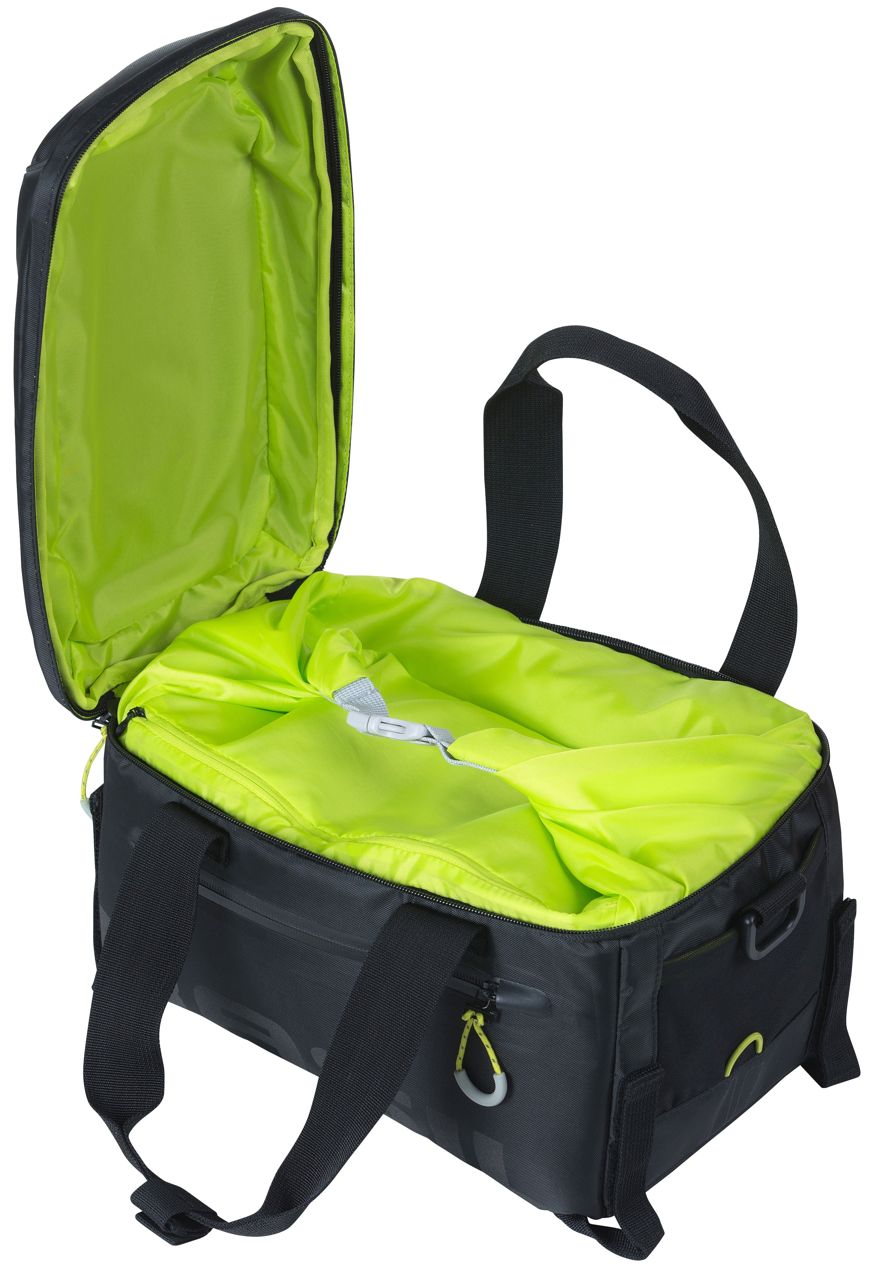 Bagagedragertas Basil Miles 7 liter 32 x 19 x 21 cm - zwart