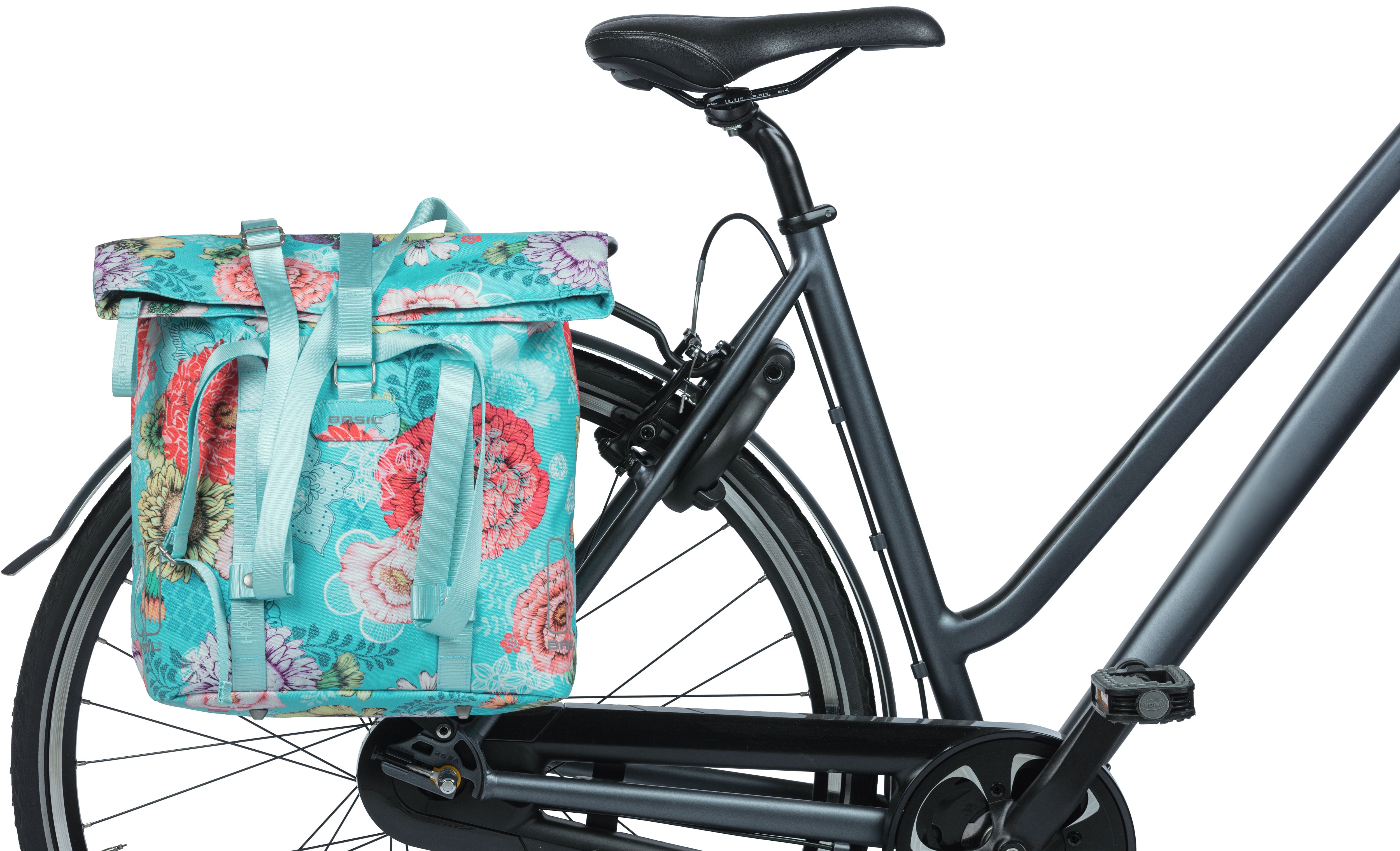 Fietstas Basil Bloom Field Shopper 20 liter 30 x 15 x 38 cm - honey yellow