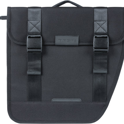 Dubbele fietstas Basil Tour Double MIK 28 liter 34 x 14 x 34 cm - zwart
