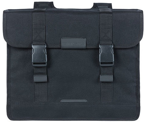 Dubbele fietstas Basil Kavan Eco Classic 68 liter 40 x 25 x 33 cm - zwart