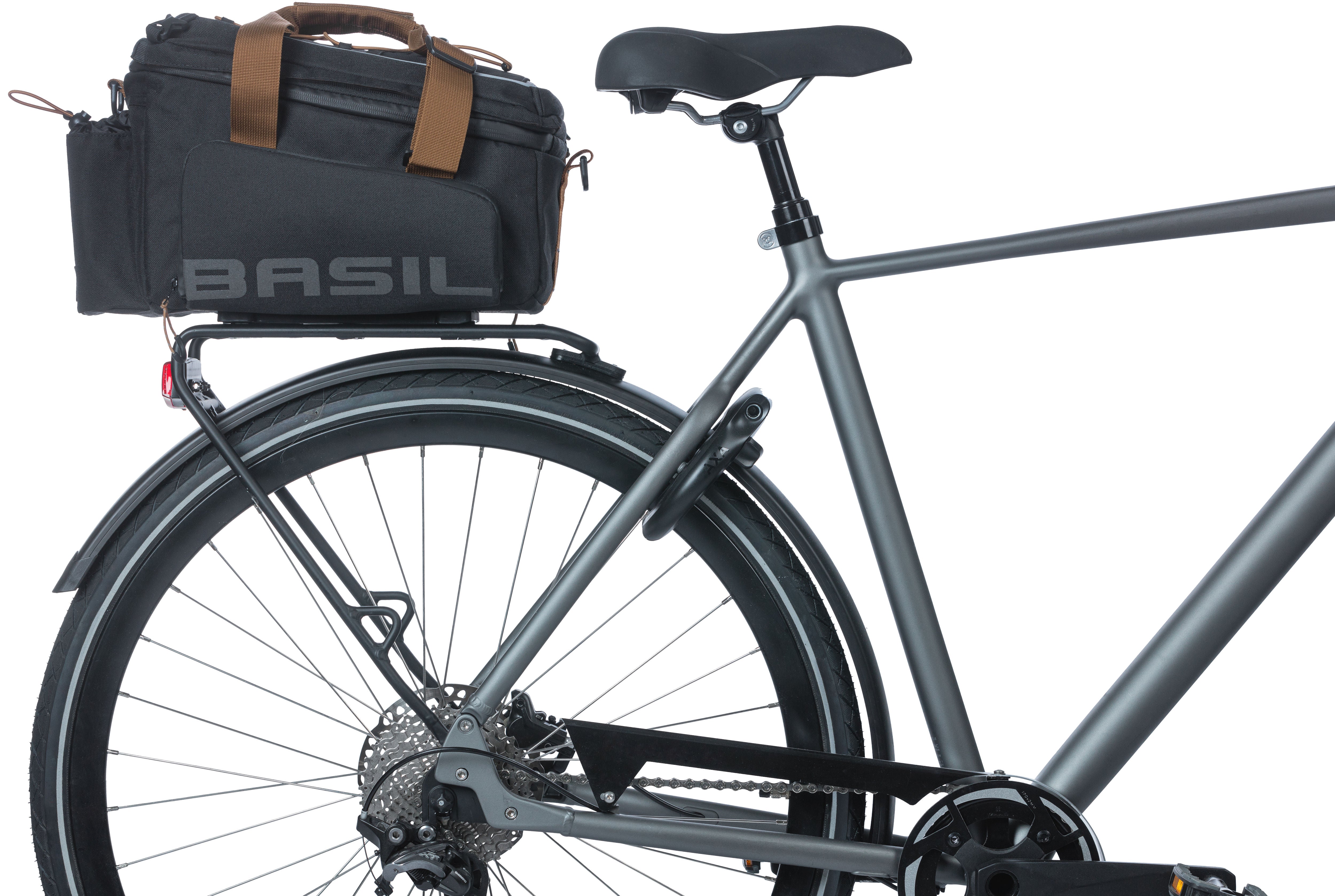 Bagagedragertas Basil Miles XL Pro 9-36 liter 31 x 23 x 20 cm - black slate