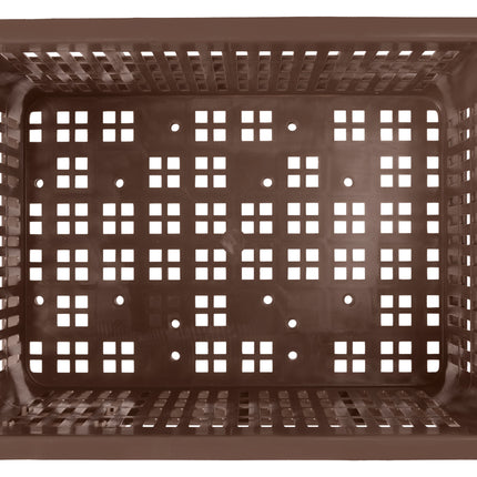 Fietskrat Basil Crate small 17,5 liter 29 x 39 x 20 cm - chocolate brown