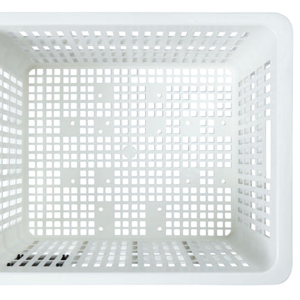 Fietskrat Basil Crate medium 27 liter 34 x 40 x 25 cm - bright white
