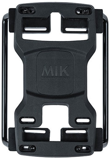 MIK Pannier bag tubes Basil voor MIK bagagedragerplaat - zwart (2 stuks)