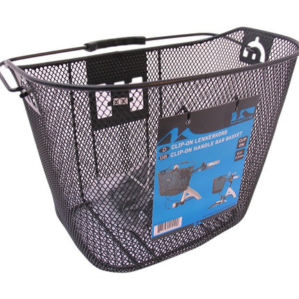 Stuurmand M-Wave met Clip-on-houder / afneembaar - zwart