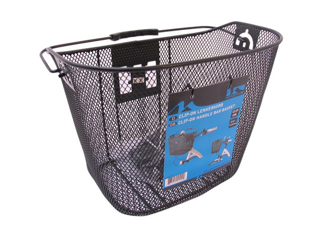 Stuurmand M-Wave met Clip-on-houder / afneembaar - zwart