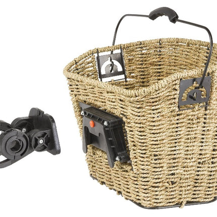 Stuurmand M-Wave gevlochten 35 x 25 x 26 / ø22 cm inclusief stuurhouder