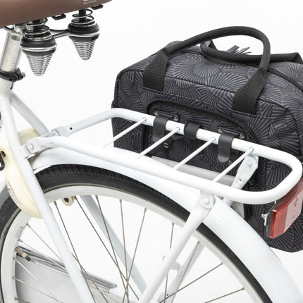 Fietstas New Looxs Bari 13 liter 27 x 26 x 18 cm - selo black