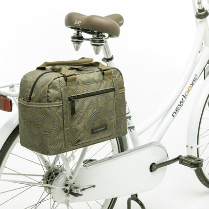 Fietstas New Looxs Bari 13 liter 27 x 26 x 18 cm - selo bronze