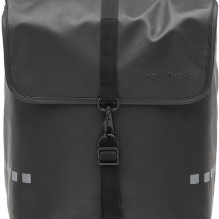 Dubbele fietstas New Looxs Odense Double MIK 39 liter 34 x 16 x 38 cm (x2) - zwart