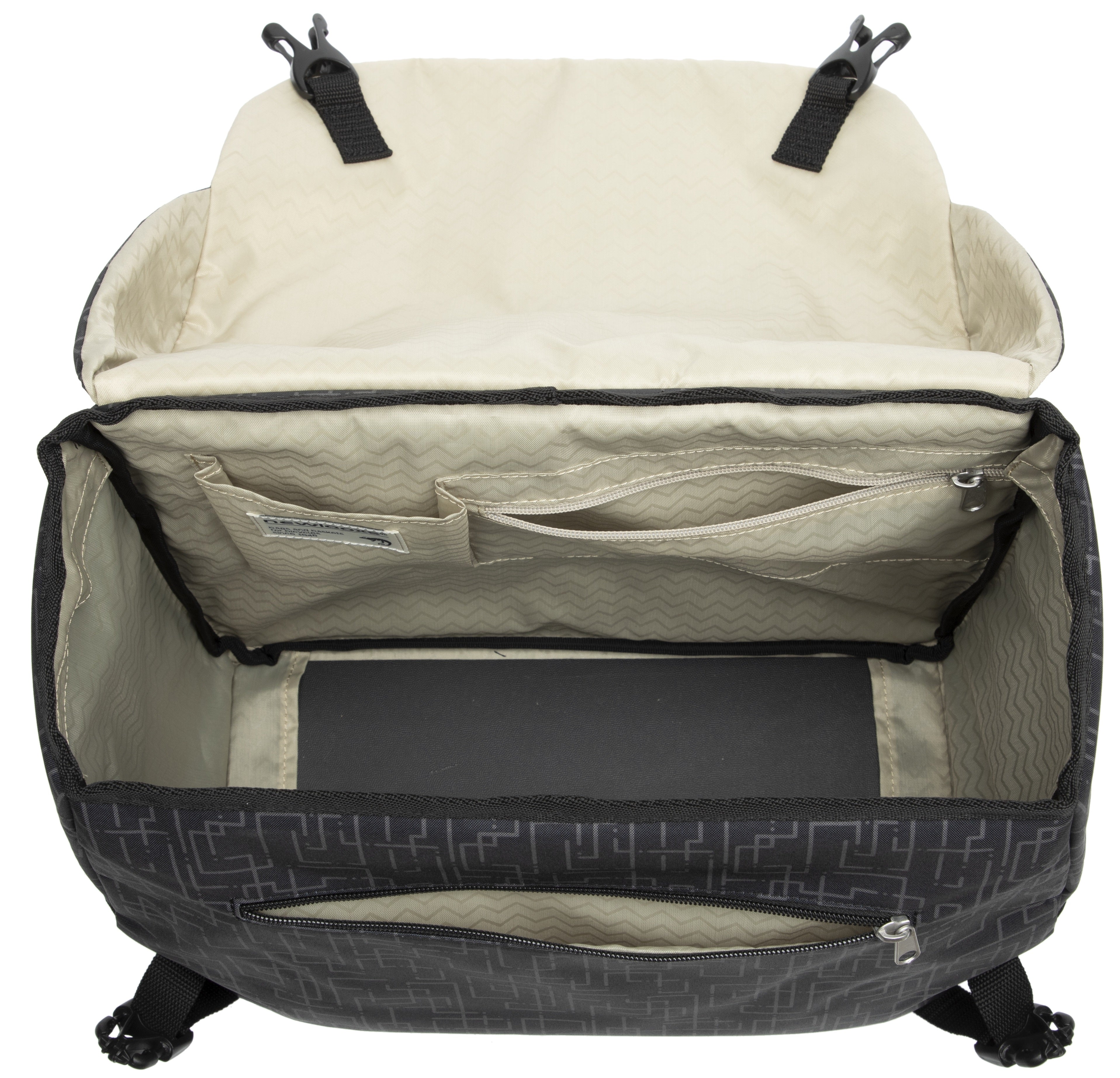 Enkele fietstas New Looxs Mondi Joy Single 18,5 liter 36 x 16 x 32 cm - ivy black