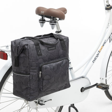 Fietstas New Looxs Camella 24,5 liter 36 x 36 x 19 cm - selo black