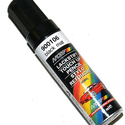 Stylo Retouche Motip 12ml Noir Mat