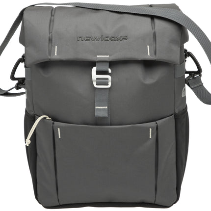 Enkele fietstas New Looxs Vigo Single 18,5 liter 31 x 15 x 40 cm - grijs - afbeelding 4