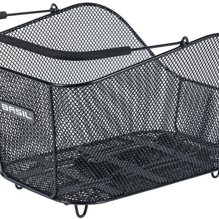 Fietsmand Basil Icon M MIK 40 x 33 x 25 cm - zwart