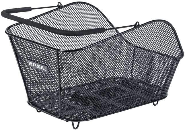 Fietsmand Basil Icon M MIK 40 x 33 x 25 cm - zwart