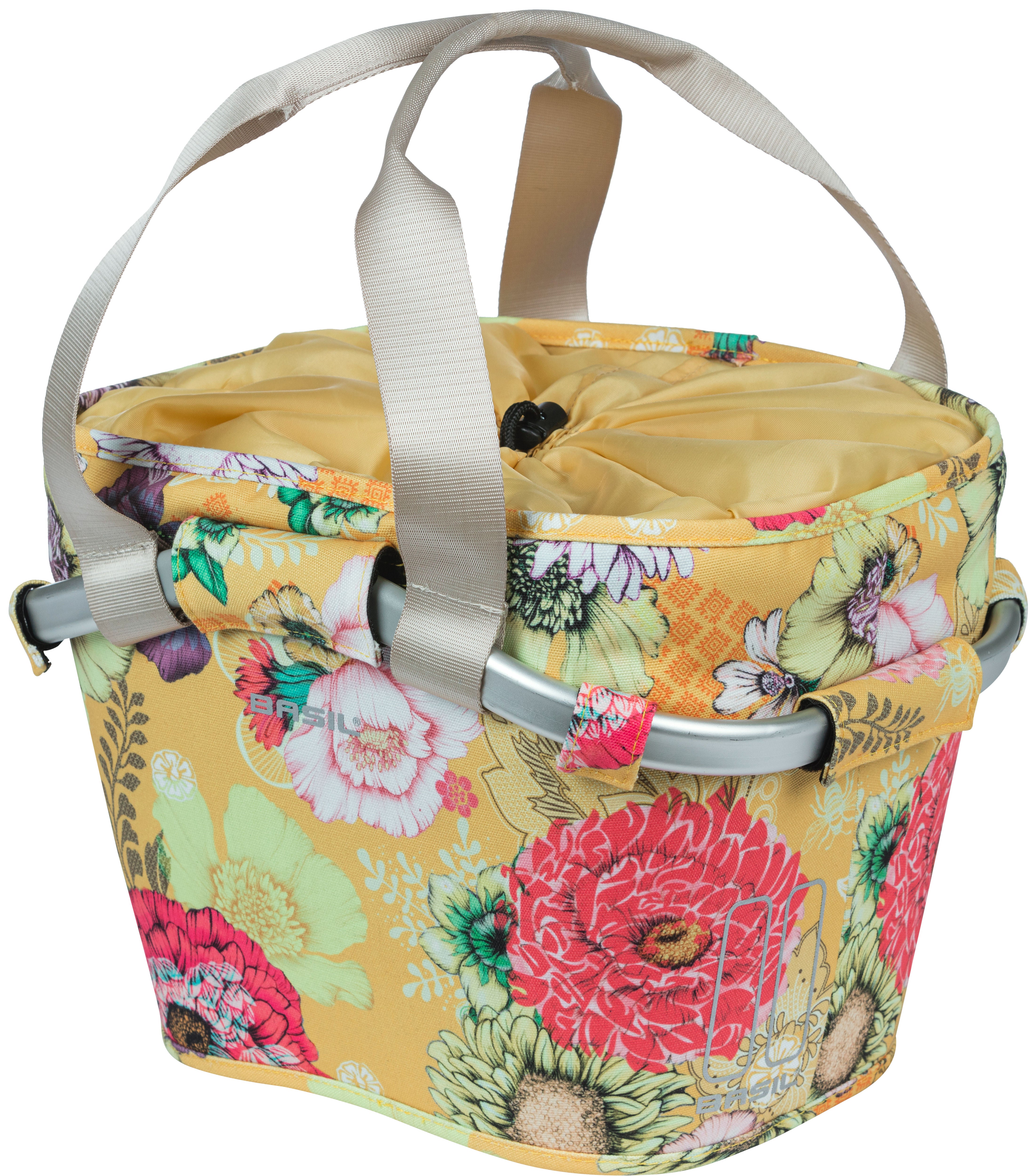 Fietsmand Basil Bloom Field Carry All Front KF 15 liter 27 x 37 x 25 cm - yellow