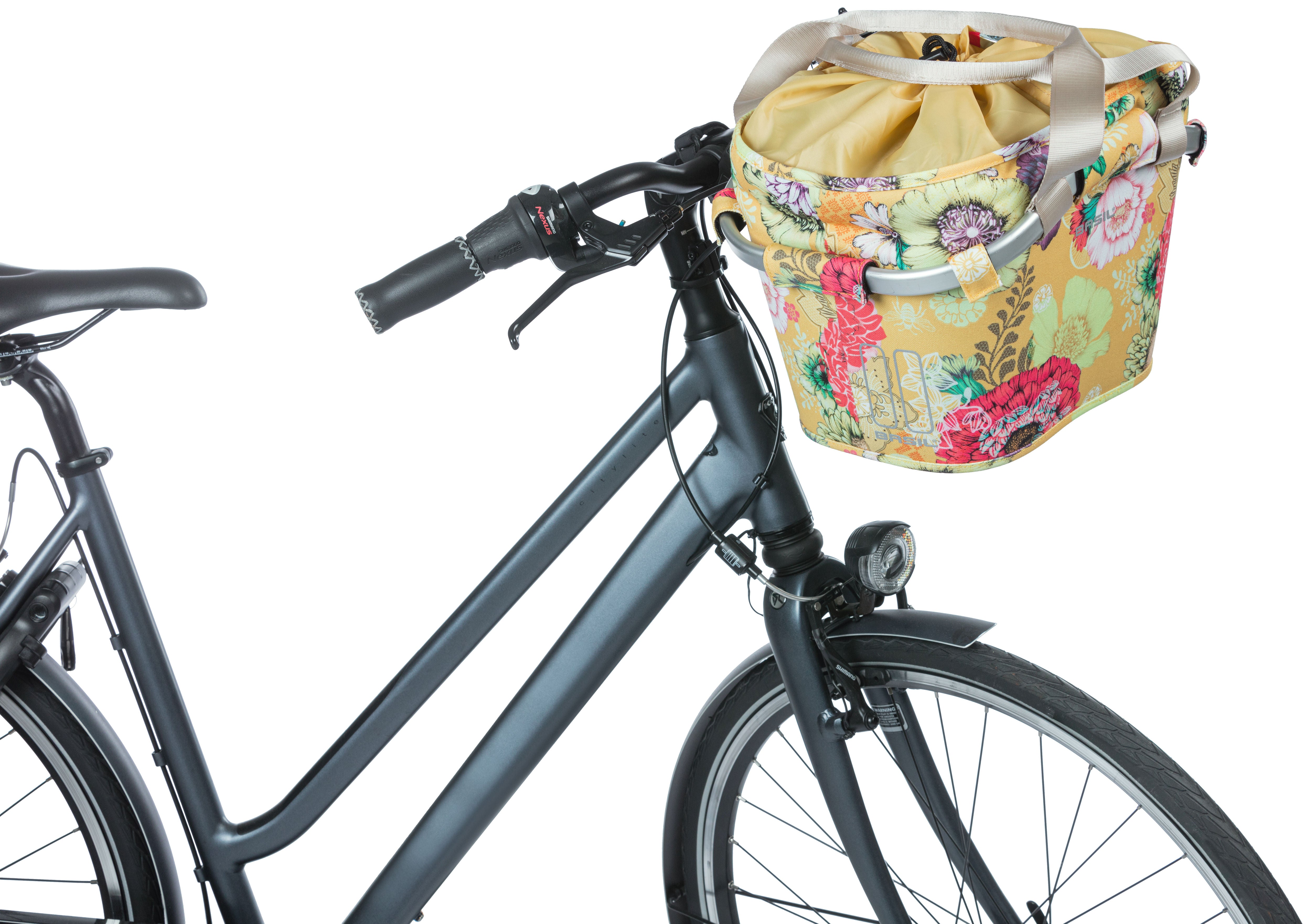 Fietsmand Basil Bloom Field Carry All Front KF 15 liter 27 x 37 x 25 cm - yellow