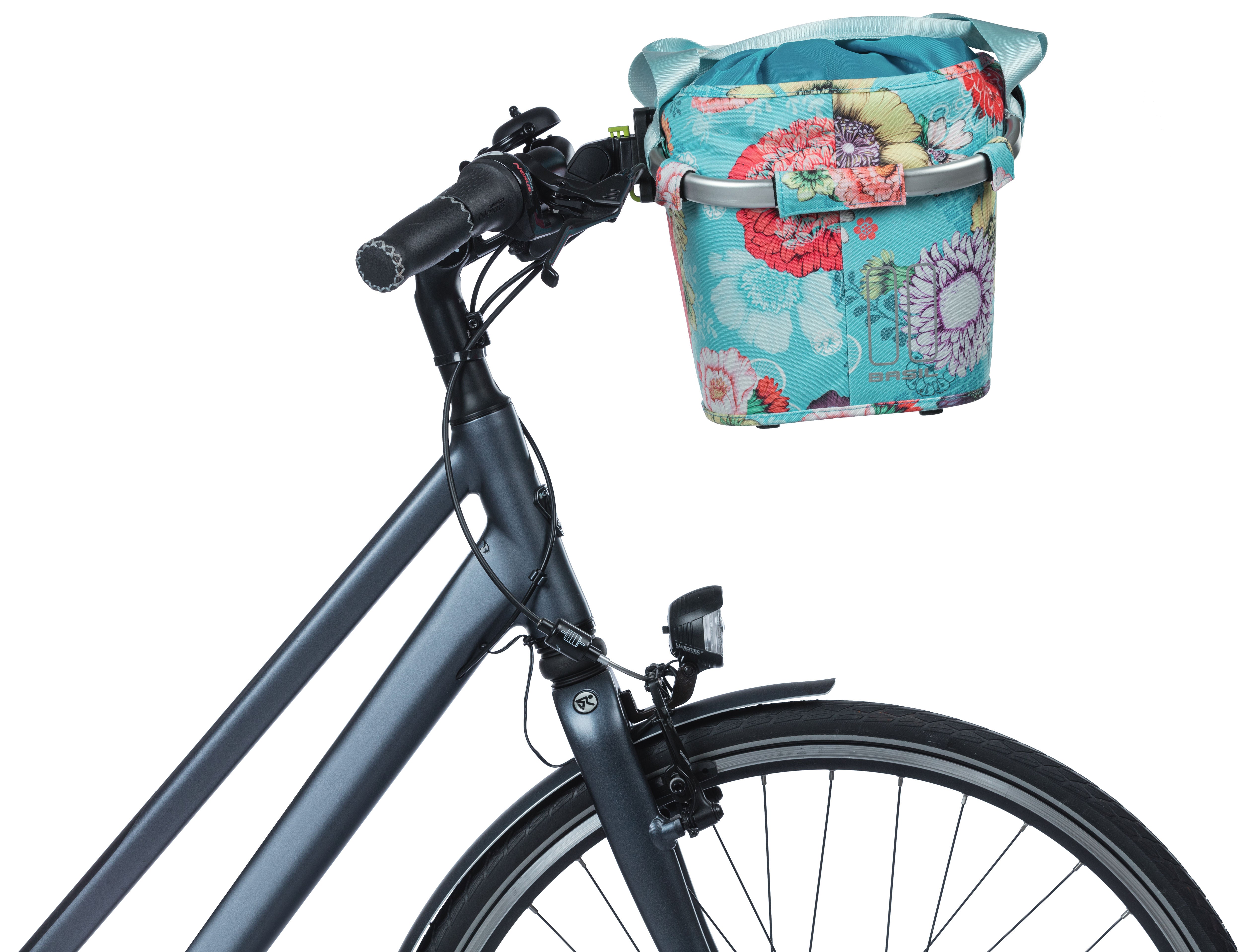 Fietsmand Basil Bloom Field Carry All Front KF 15 liter 27 x 37 x 25 cm - yellow
