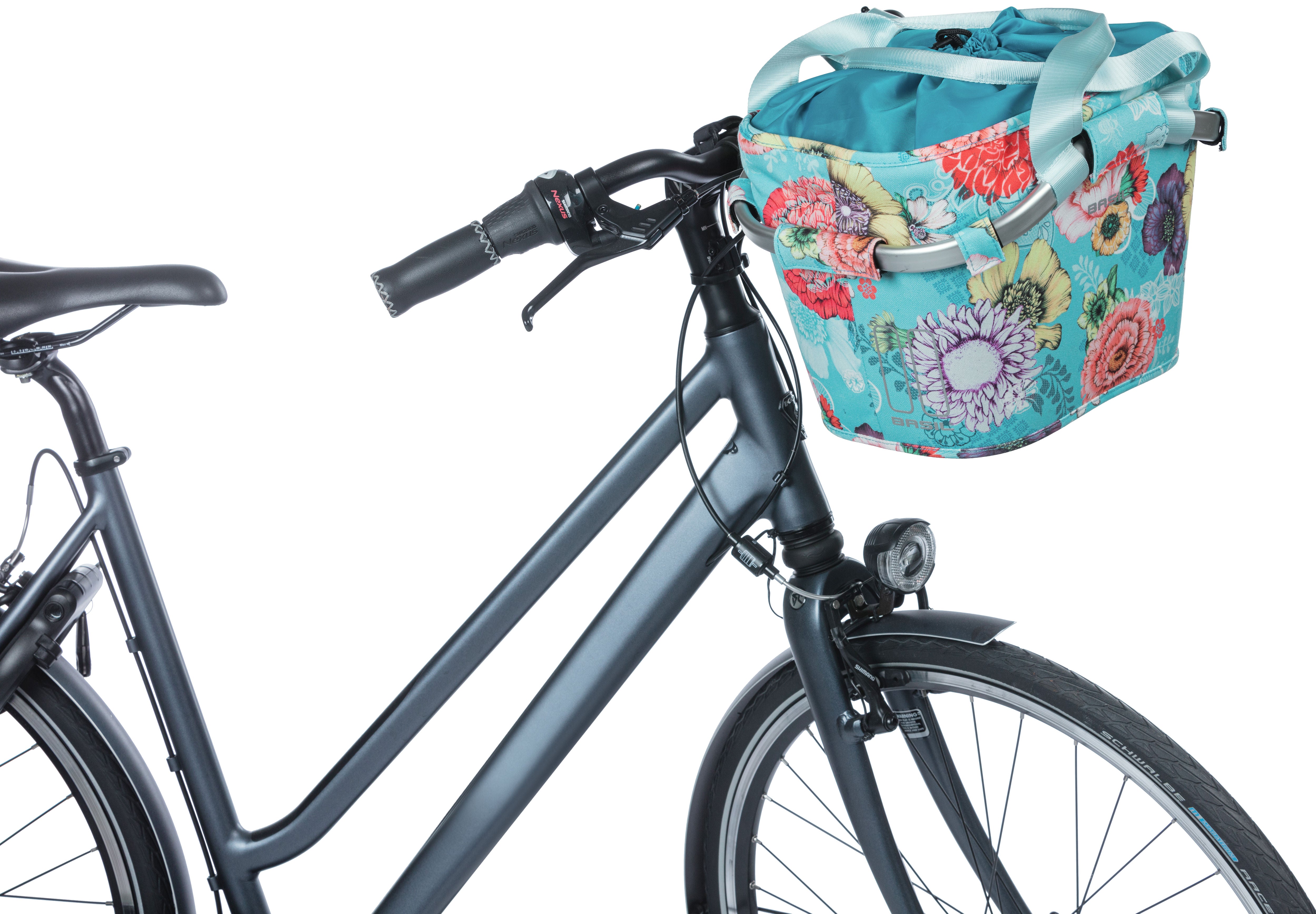 Fietsmand Basil Bloom Field Carry All Front KF 15 liter 27 x 37 x 25 cm - yellow