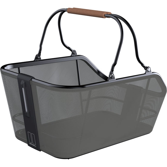 Fietsmand Basil Cento Tech Fiber Nordlicht MIK 22 liter 46 x 34 x 25 cm - moss green