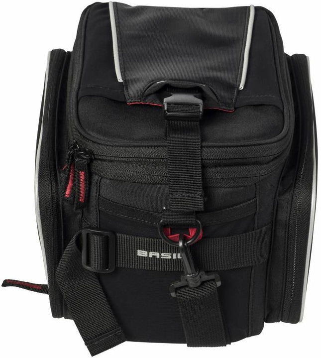Bagagedragertas Basil Sport Design Trunkbag 7-15 liter 36 x 26 x 18 cm - zwart
