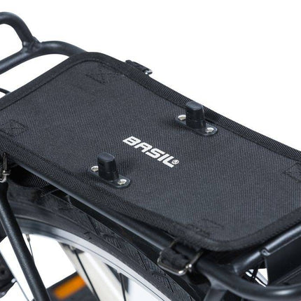 Basil DBS Detachable Bag System - afneembare bevestigingsplaten - zwart