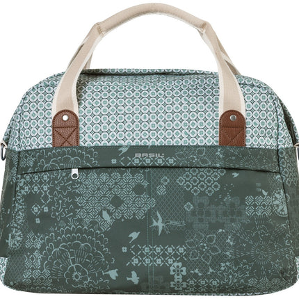 Fietstas Basil Bohème Carry All 18 liter 44 x 17 x 31 cm - groen