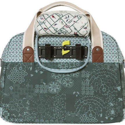 Fietstas Basil Bohème Carry All 18 liter 44 x 17 x 31 cm - groen
