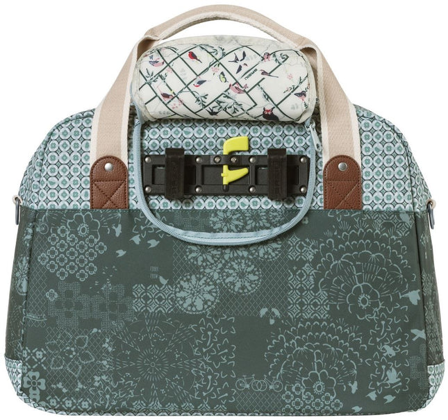 Fietstas Basil Bohème Carry All 18 liter 44 x 17 x 31 cm - groen