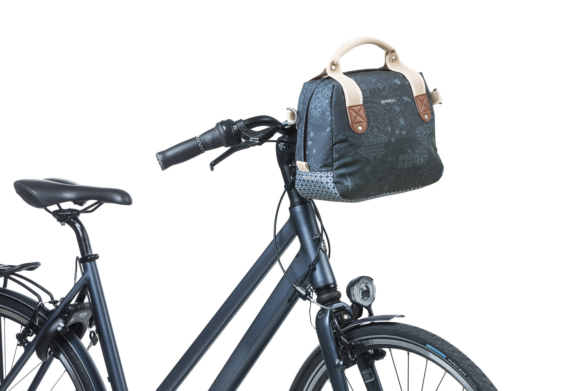 Stuurtas Basil Bohème City Bag 8 liter 32 x 12 x 23 cm - blauw