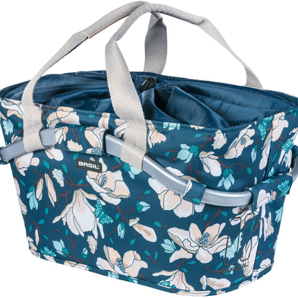 Fietsmand Basil Magnolia Carry All Rear 22 liter 50 x 28 x 26 cm - teal blue