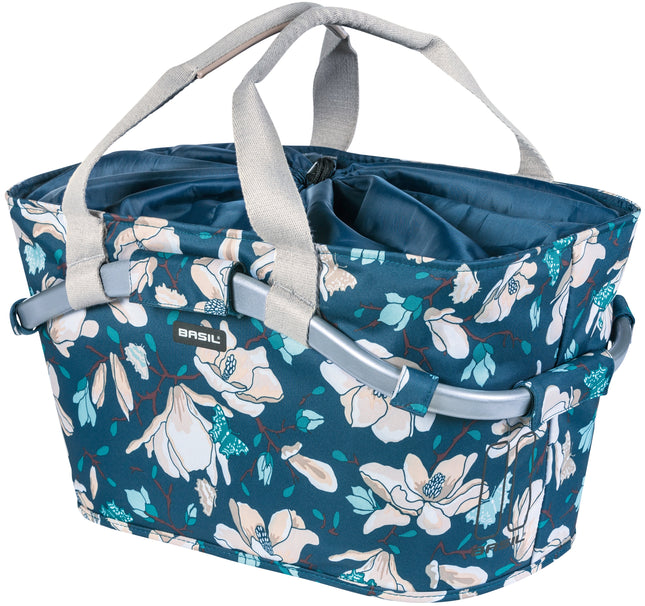 Fietsmand Basil Magnolia Carry All Rear 22 liter 50 x 28 x 26 cm - teal blue