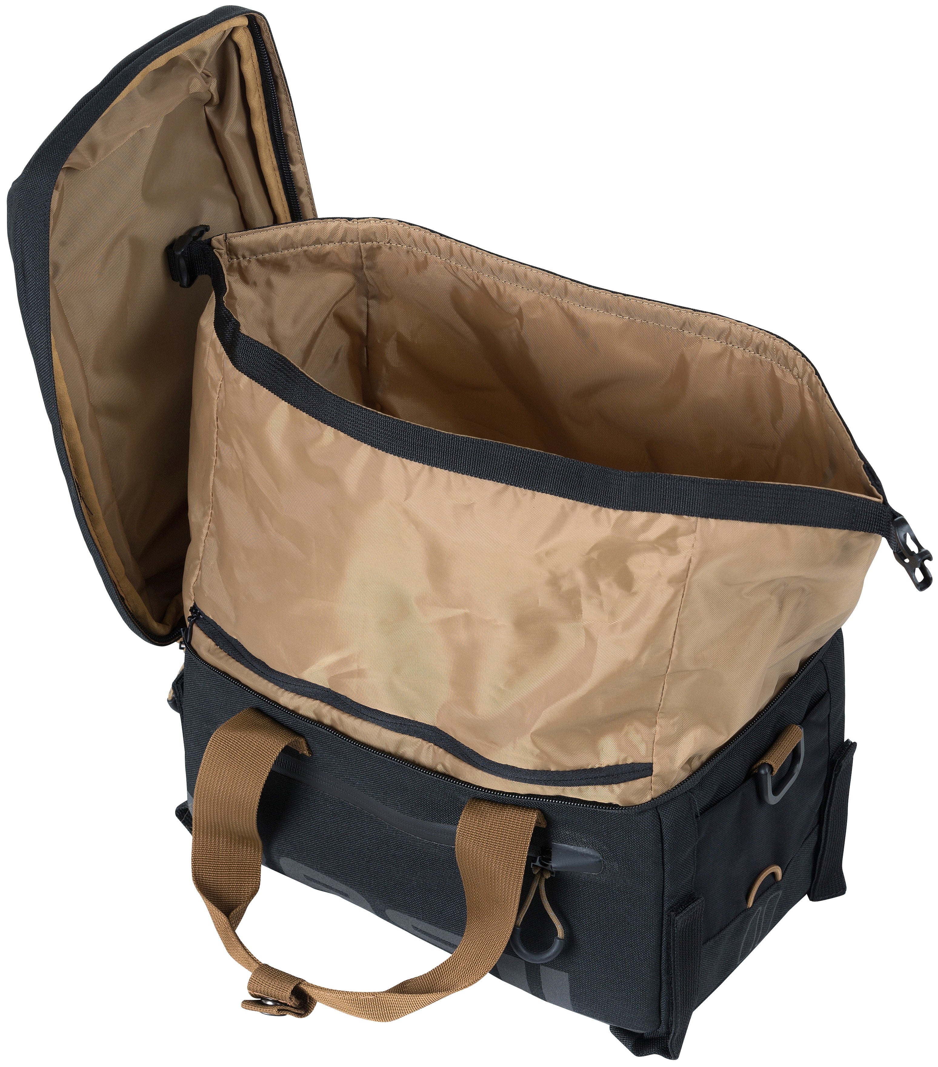 Bagagedragertas Basil Miles Trunkbag 7 liter 32 x 19 x 21 cm - black slate