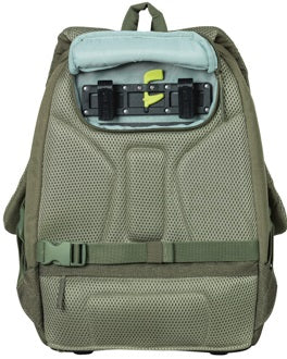 Fietsrugzak voor 13"  laptop Basil B-Safe Commuter Nordlicht 13 liter 26 x 13 x 40 cm - olijfgroen