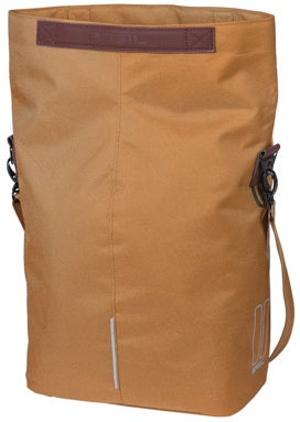 Fietstas Basil City 14 tot 16 liter 30 x 18 x 49 cm - camel bruin