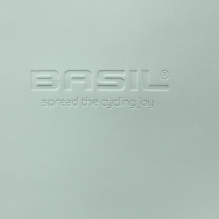 Dubbele fietstas Basil SoHo Nordlicht MIK 41 liter 31 x 13 x 37 cm - pastel groen