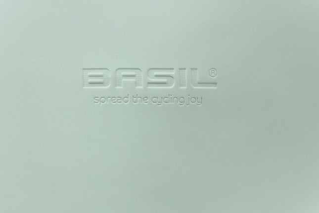 Dubbele fietstas Basil SoHo Nordlicht MIK 41 liter 31 x 13 x 37 cm - pastel groen