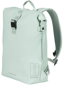 Fietsrugzak Basil SoHo Nordlicht 17 liter 31 x 14 x 37 cm - pastel groen