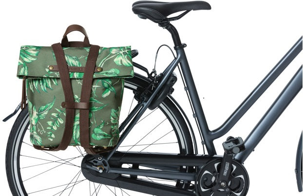 Fietsrugzak Basil Ever Green 14 tot 19 liter 28 x 16 x 35 cm - sandshell beige