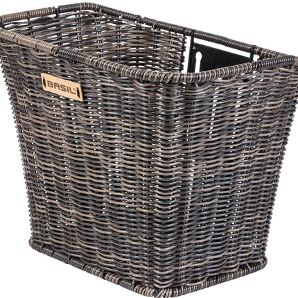 Fietsmand Basil Bremen Rattan Look FM 26 x 35 x 37 cm - nature brown